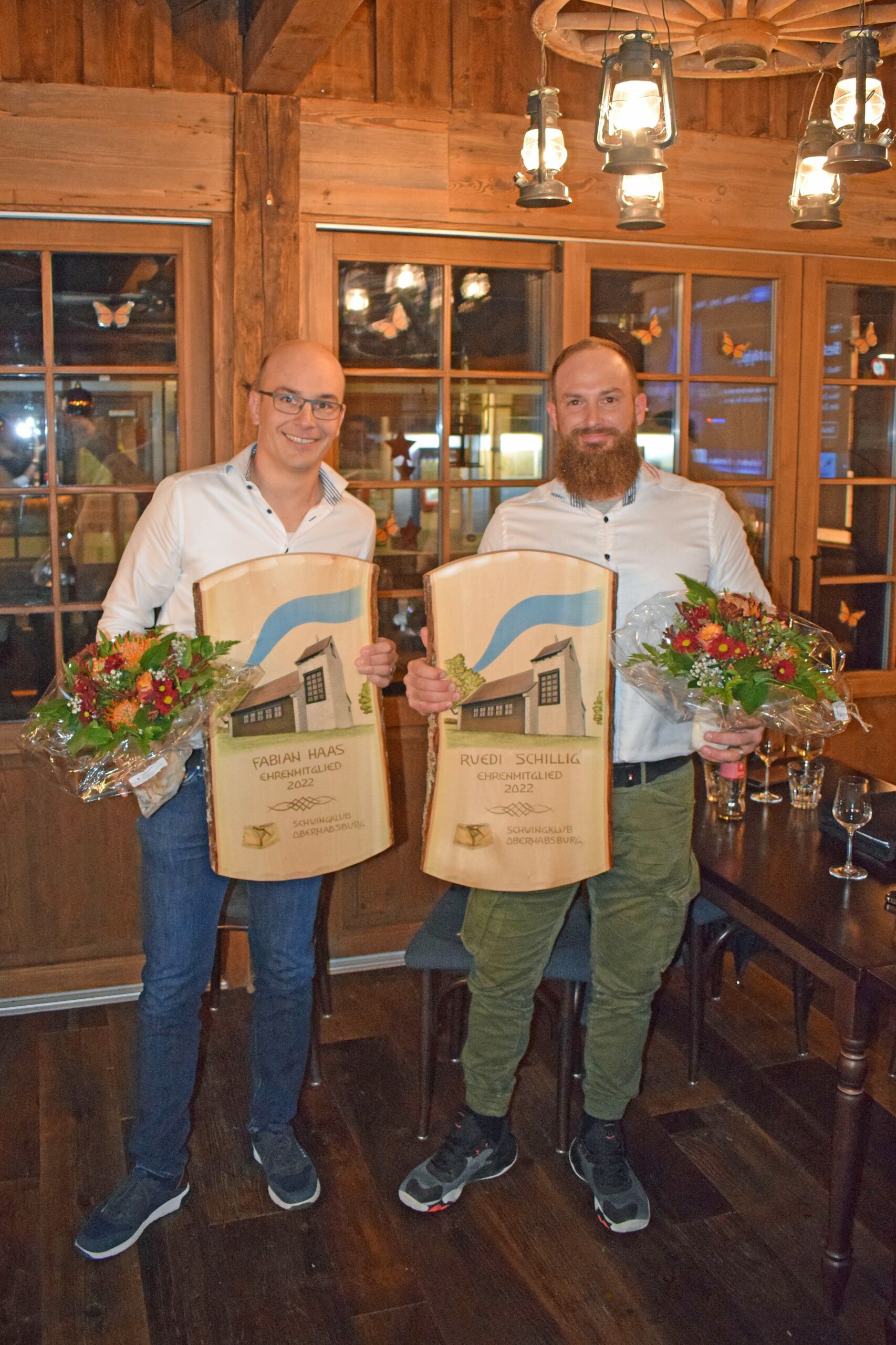 Ehrenmitglieder Haas Fabian und Schillig Ruedi