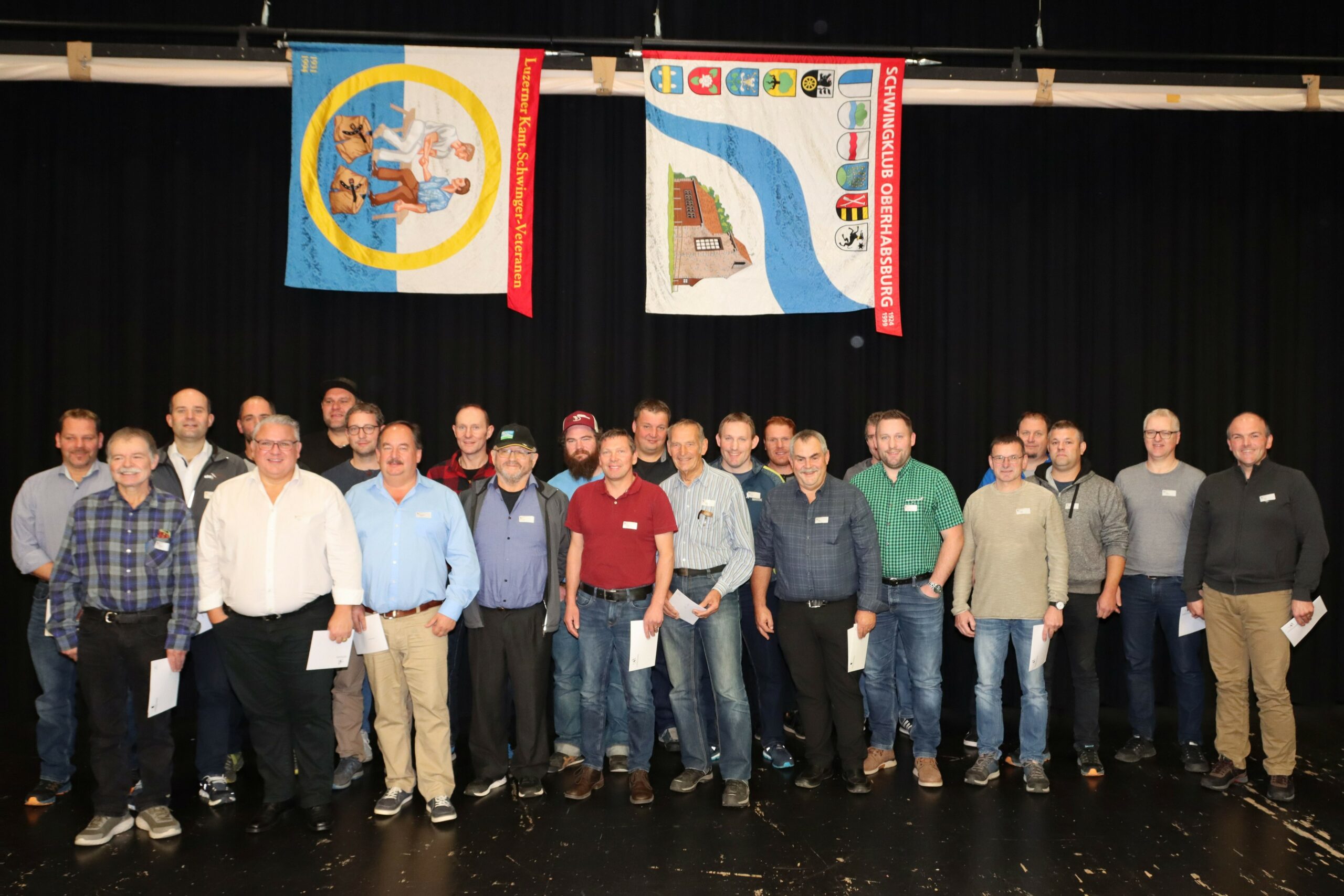 Gruppenfoto Neuveteranen