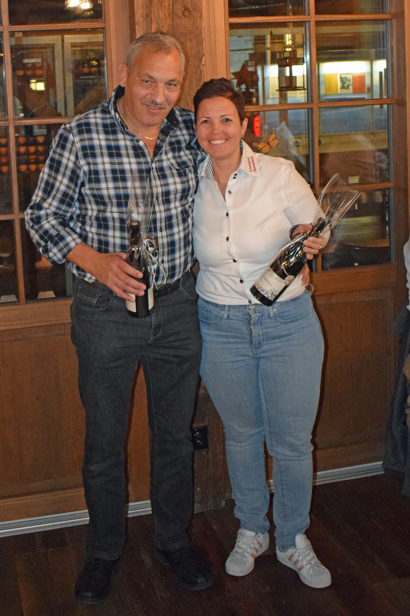 Hüttenwart Thalmann Hans mit Graf Manuela